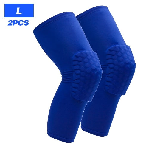 2PCS Knee Brace for Men & Women Protective Knee Compression Sleeve Support with Anti-Slip Silicone for Running Volleyball Basketball Weightlifting Sports Workout