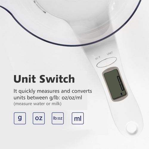 Food Scale with Bowl Digital Kitchen Scale