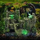 Aquarium Ancient Castle Decoration Resin Aquarium Ornament Castle