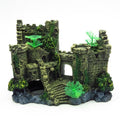 Aquarium Ancient Castle Decoration Resin Aquarium Ornament Castle