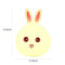 Colorful Night Light Cute Rabbit Shaped Night Light with Touch Sensor