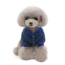 Pet Dog Clothes Knitwear Dog Sweater Soft Thickening Warm Pup Dogs Shirt