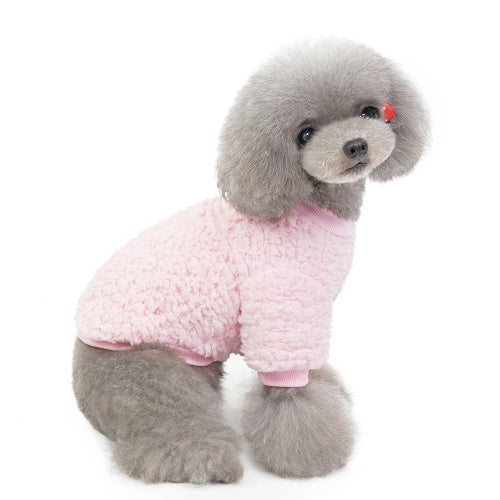 Pet Dog Clothes Knitwear Dog Sweater Soft Thickening Warm Pup Dogs Shirt