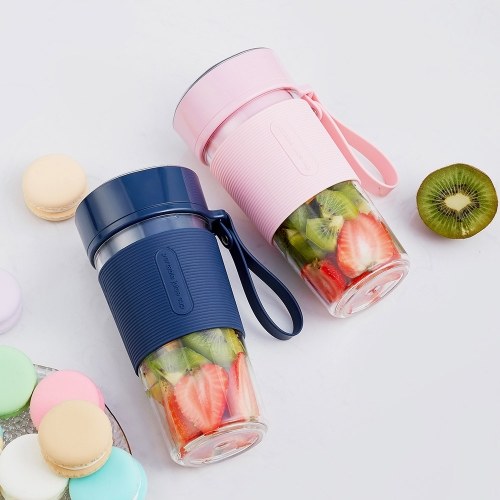 300ml  Mini Portable Electric Fruit Juicer Automatic Blender Baby Food Milkshake Mixer Juicing Cup