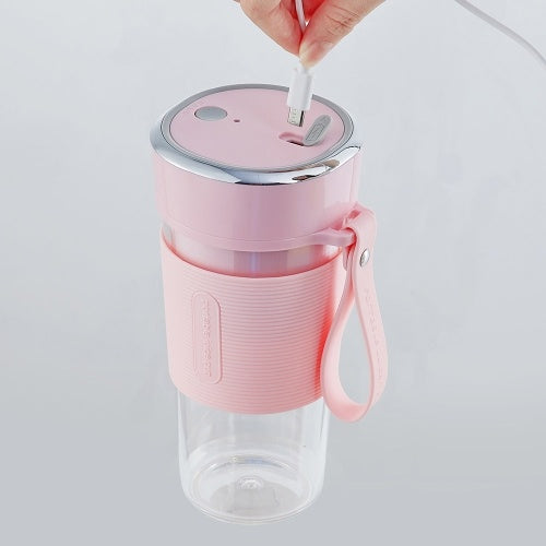 300ml  Mini Portable Electric Fruit Juicer Automatic Blender Baby Food Milkshake Mixer Juicing Cup