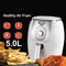 Air Fryer 1500W 5L Electric Hot Air Fryers Oven