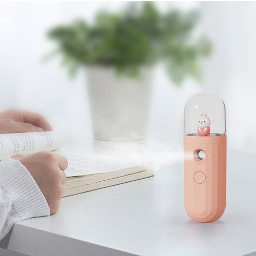 Nano Facial Mister 20mL Face Humidifier Face Sprayer USB Rechargeable Handy Mist Sprayer