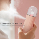 Nano Facial Mister 20mL Face Humidifier Face Sprayer USB Rechargeable Handy Mist Sprayer