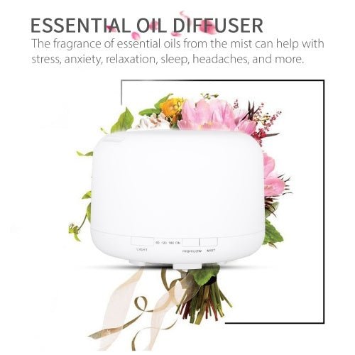 500mL Essential Oil Diffuser Mist Humidifier Diffuser