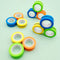 Magnetic Toys Magnetic Ring Toys Children Fingertip Toys Magic Rings Magnetic Bracelets Props Decompression Toys Anxiety Adult Rotating Toys