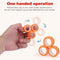 Magnetic Toys Magnetic Ring Toys Children Fingertip Toys Magic Rings Magnetic Bracelets Props Decompression Toys Anxiety Adult Rotating Toys