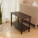 2-Tier End Table Coffee Side Table Nightstand 40*30*42cm