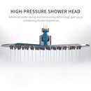 8 Inch Round Rain Showerhead G1/2 High Pressure Shower Head Bathroom Swivel Shower Head Spray Showerhead