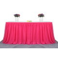 Handmade Tulle Table Skirt Tablecloth Decorative Tableware Cloth