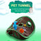 Hide and Seek Mouse Cat Toy 9 Holes Interactive Pet Cat Teaser Trainning