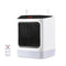 Electric Space Heater Fan with Timer Colorful Light LCD Display Heater