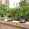 LED Solar Lights Garden Lights Hanging Lantern Star Candle Shape