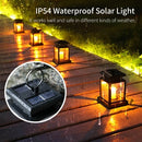 LED Solar Lights Garden Lights Hanging Lantern Star Candle Shape