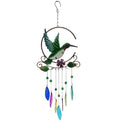 Glass Wind Chime Bird Shaped Hanging Ornament