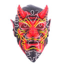 Halloween Glowing Mask Festival Party Cosplay Led Costume Mask