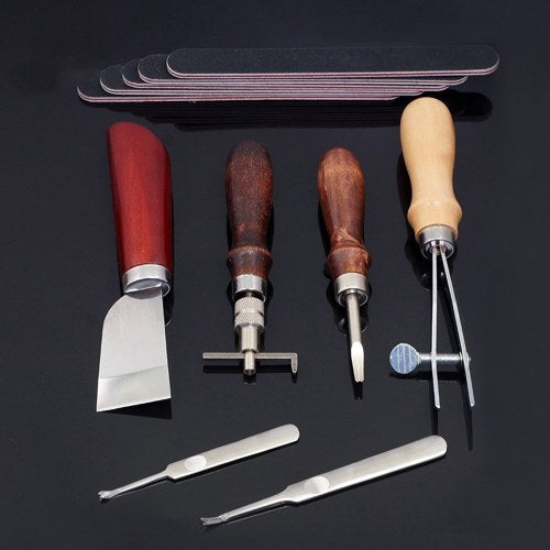 Sewing Craft & Leather Tools Set 18 Pcs Leather Craft DIY Tool