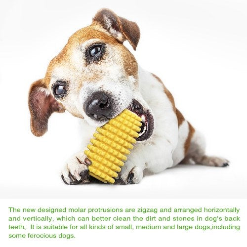 Dog Corn Chew Toy Puppy Toothbrush Toys Pet Sucker Molar Stick Pet Molar Bite Toy Interactive Tug Toy