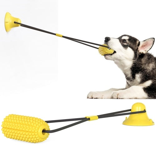 Dog Corn Chew Toy Puppy Toothbrush Toys Pet Sucker Molar Stick Pet Molar Bite Toy Interactive Tug Toy