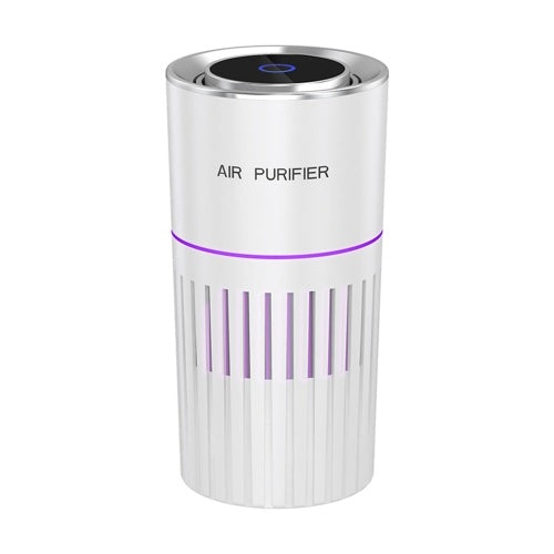 Desktop Air Purifier with High Efficiency 2PCS HEPA Filter UV Light Portable Air Purifier