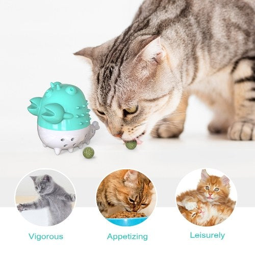 Cat Ball Toy Cat Interactive Toys USB Charging Pet Toy Rolling Kitty Toys