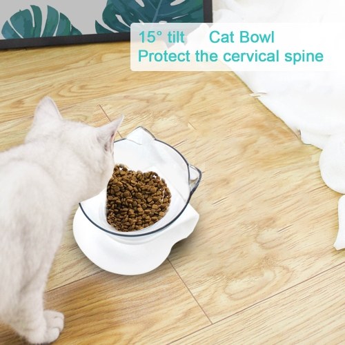 Double Cat Bowl Pet Food Water Bowl