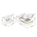 Double Cat Bowl Pet Food Water Bowl