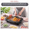 Smoke-less BBQ Grill Electric Griddle Removable Grill