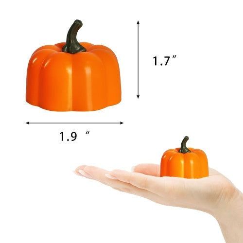 1pcs YK5013 Flameless LED Pumpkin Lantern Candle Light