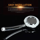 3 Spray Settings Shower Head Water Saving High Pressure Handheld Showerhead