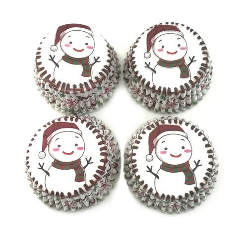 400PCS Christmas Cupcake Wrappers Disposable Cupcake Holders