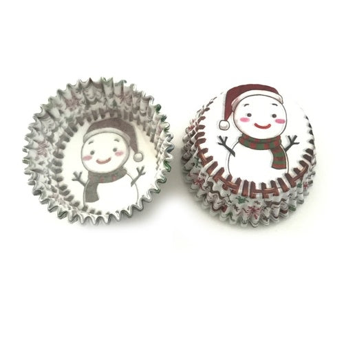 400PCS Christmas Cupcake Wrappers Disposable Cupcake Holders