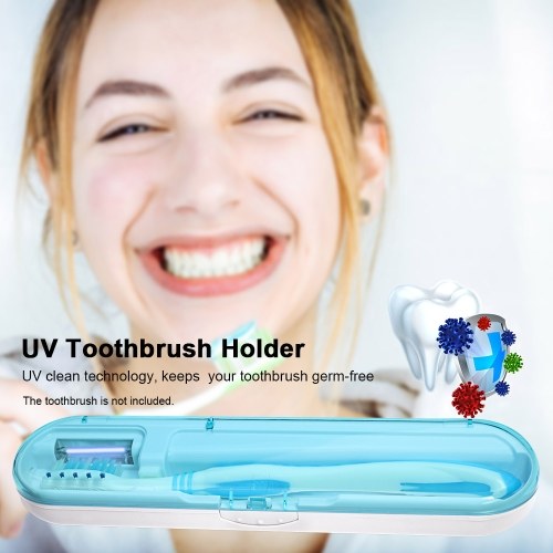 Portable UV Toothbrush Holder