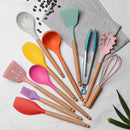 Silicone Kitchenware Set 11Pcs Kitchen Utensils Set