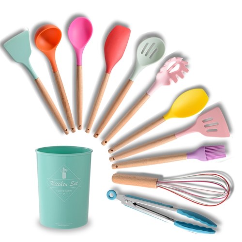 Silicone Kitchenware Set 11Pcs Kitchen Utensils Set