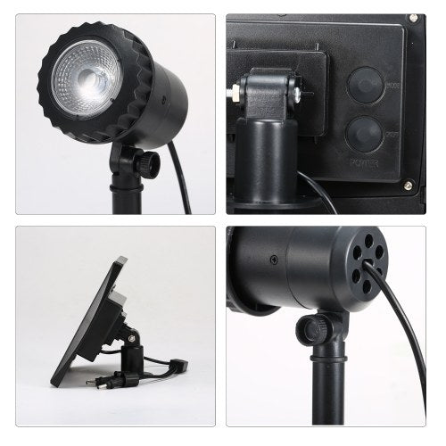 6V 1.8W LED Garden Lights Waterproof Solar Powered Outdoor  Spotlights