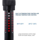 Aquarium Heater Submersible Auto Thermostat Heater Fish Tank Water Heater 25W Adjustable Temperature with Suction Cups