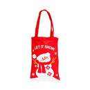 3pcs Christmas Gift Bags with Handles Reusable Grocery Bags