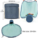 Household Foldable Kids Toy Storage Bag