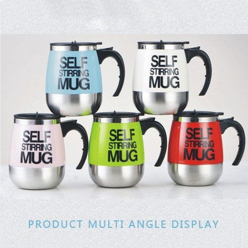 Self Stirring Mug 450ml Coffee Cup