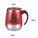 Self Stirring Mug 450ml Coffee Cup