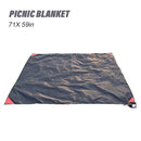 Picnic Blanket 71X 59in Beach Blanket Mat Pad