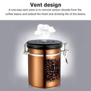 Stainless Steel Airtight Canister Coffee Bean Canister