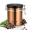 Stainless Steel Airtight Canister Coffee Bean Canister