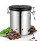 Stainless Steel Airtight Canister Coffee Bean Canister