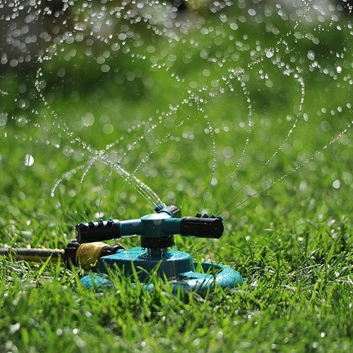 12 Holes Garden Sprinkler Adjustable Angle Rotatable